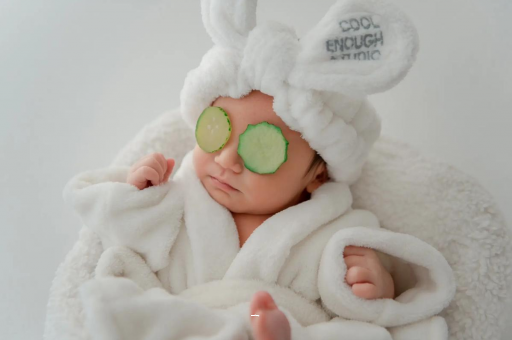 兴安盟宝宝脸上红色斑块